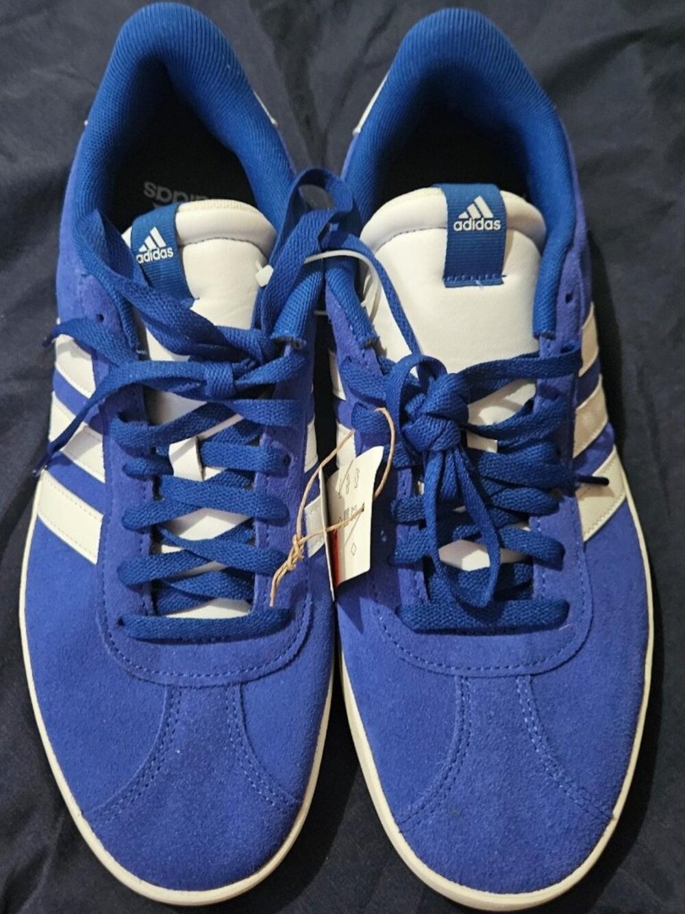 Adidas VL Court 3.0 Sneakers Royal Blue / Cloud White New With Tag NWT Size 10